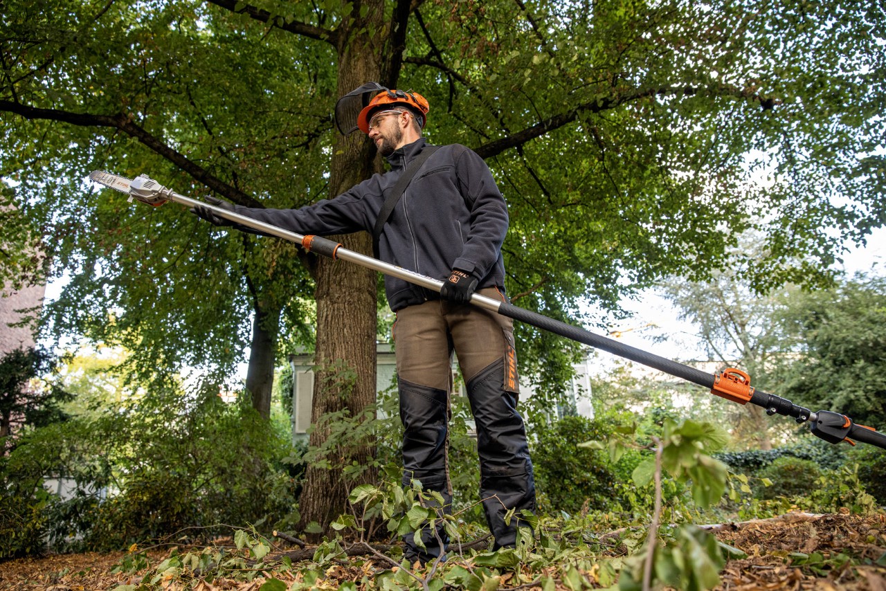 STIHl HTA 135 im Einsatz