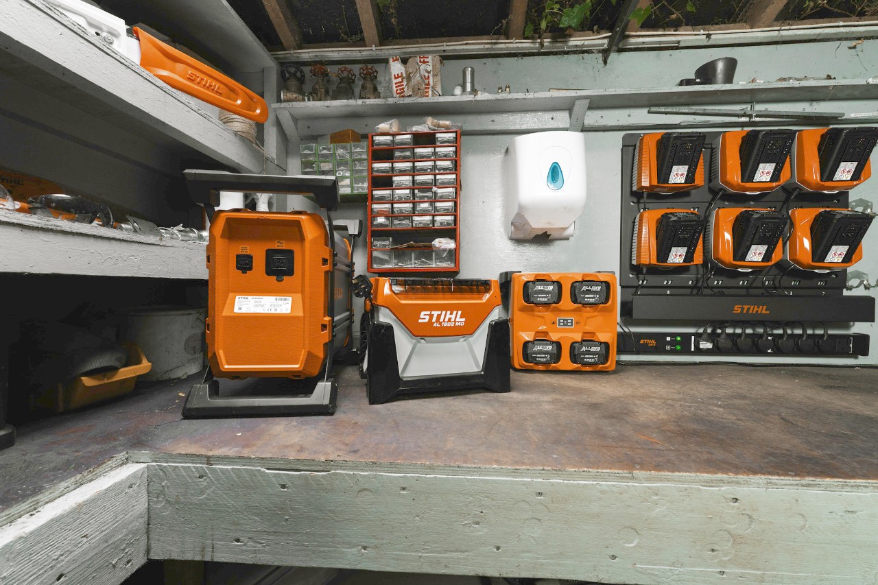 Stationary Charging Management layed out 